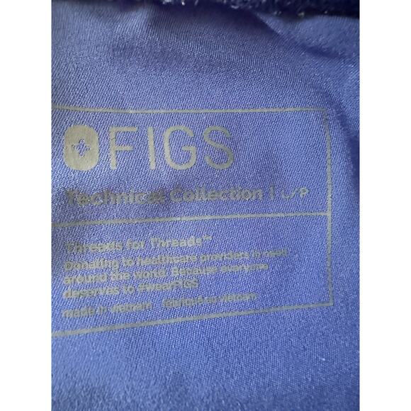 Figs Scrub Pants Size Large Petite Livingston Bottoms Royal Petite - Picture 7 of 14